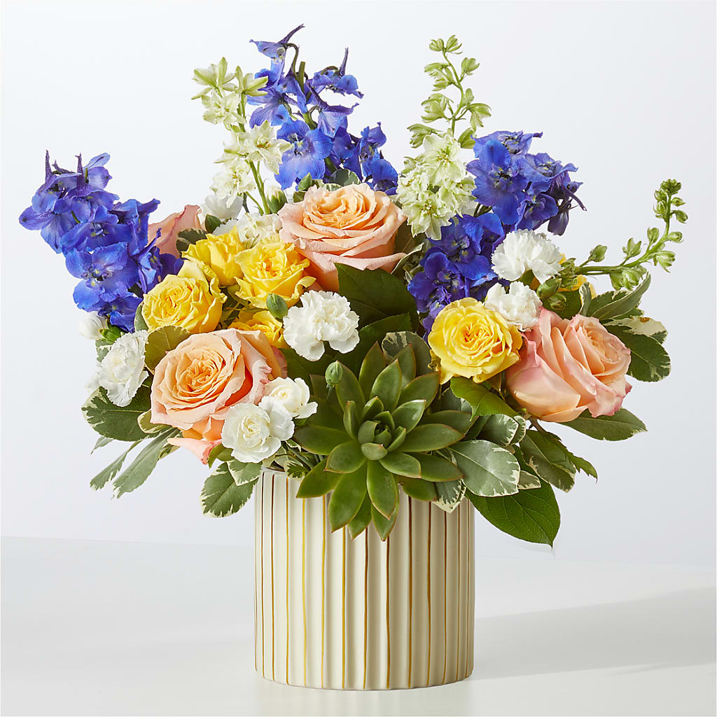 Cobalt Reverie Bouquet – Blossom Bloom, Orlando FL