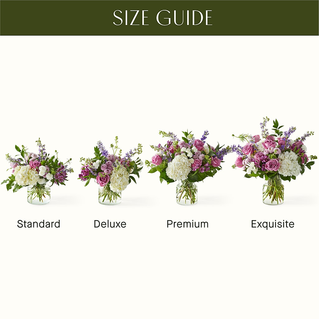 Violet Caress Bouquet – Blossom Bloom, Orlando FL