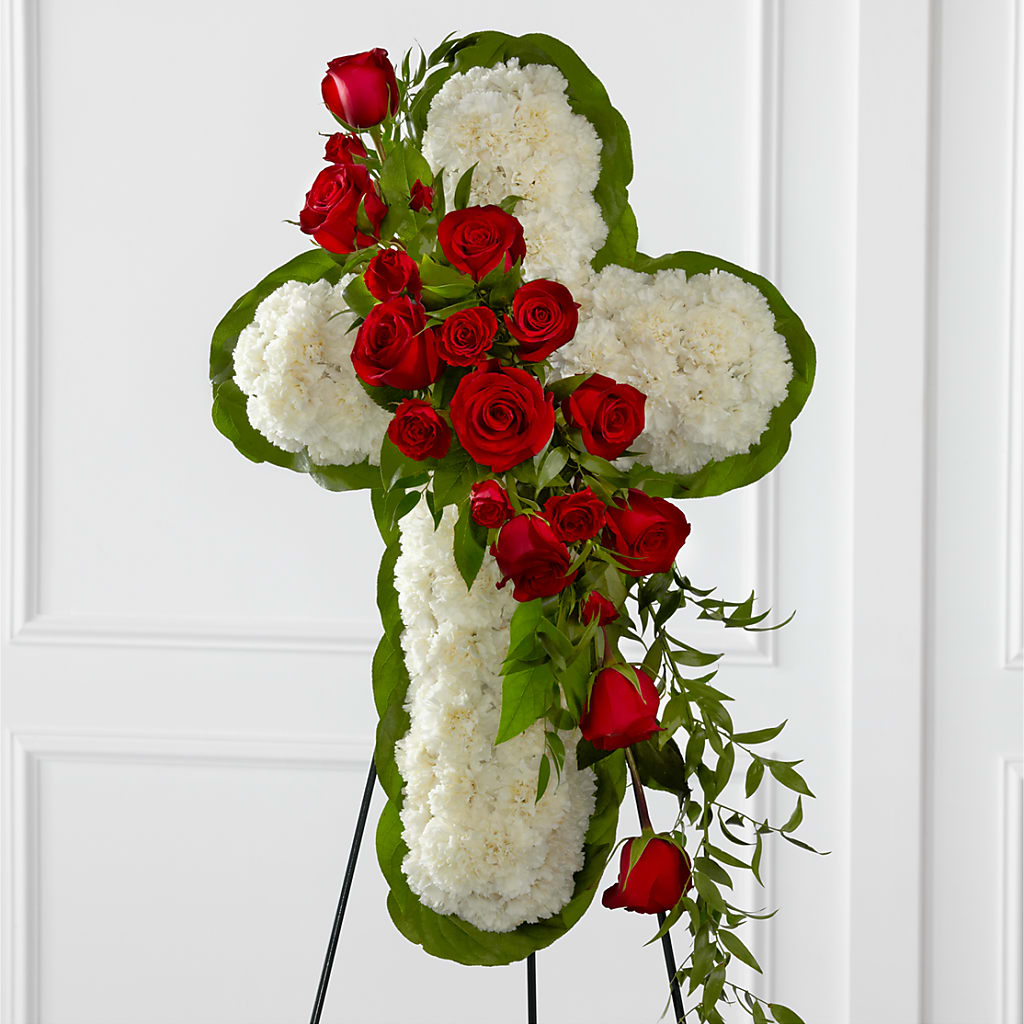 Floral Cross Easel – Blossom Bloom, Orlando FL