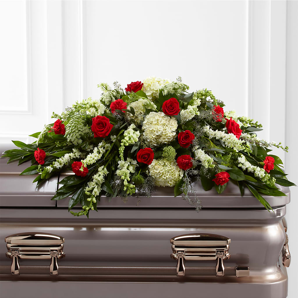 Sincerity Casket Spray – Blossom Bloom, Orlando FL