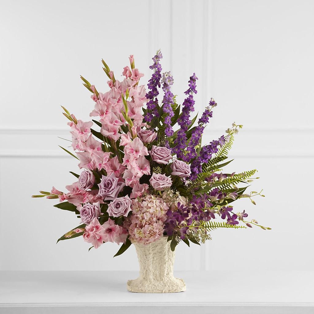 Flowing Garden Arrangement – Blossom Bloom, Orlando FL
