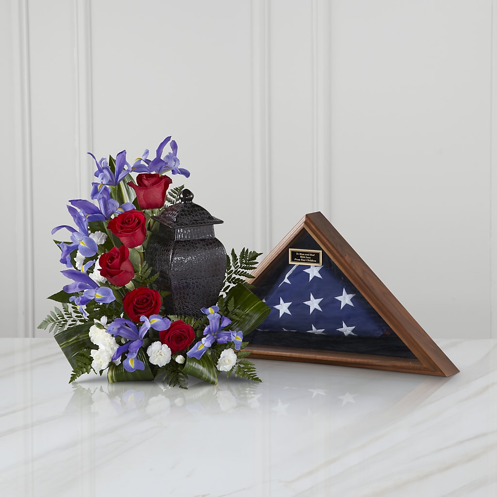 Patriotic Tribute Arrangement – Blossom Bloom, Orlando FL