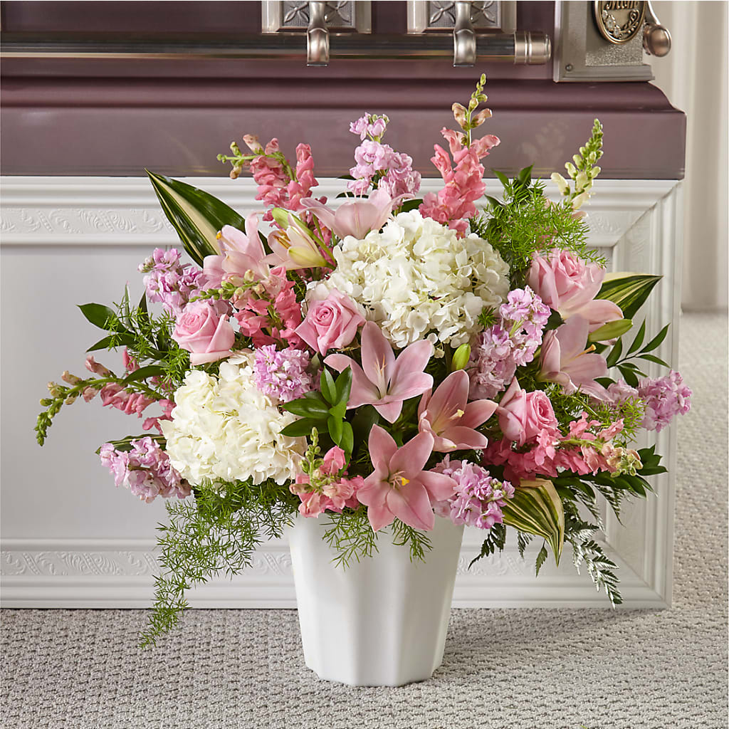 Simply Serene Floor Basket – Blossom Bloom, Orlando FL