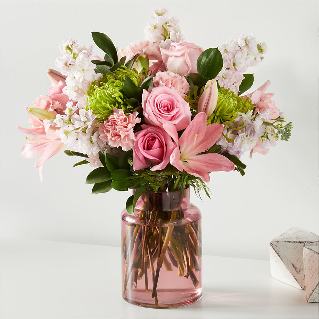 Pretty in Pink Bouquet – Blossom Bloom, Orlando FL