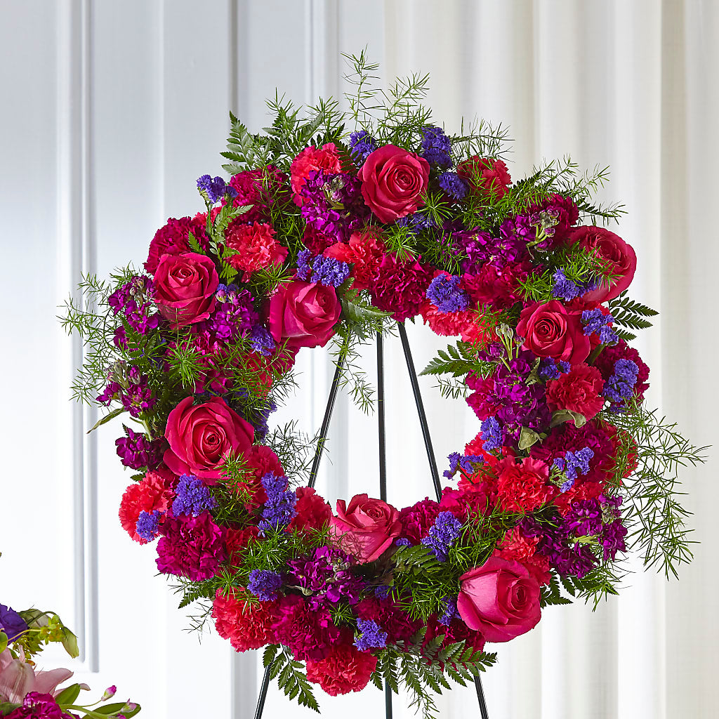 Calming Colors Wreath – Blossom Bloom, Orlando FL