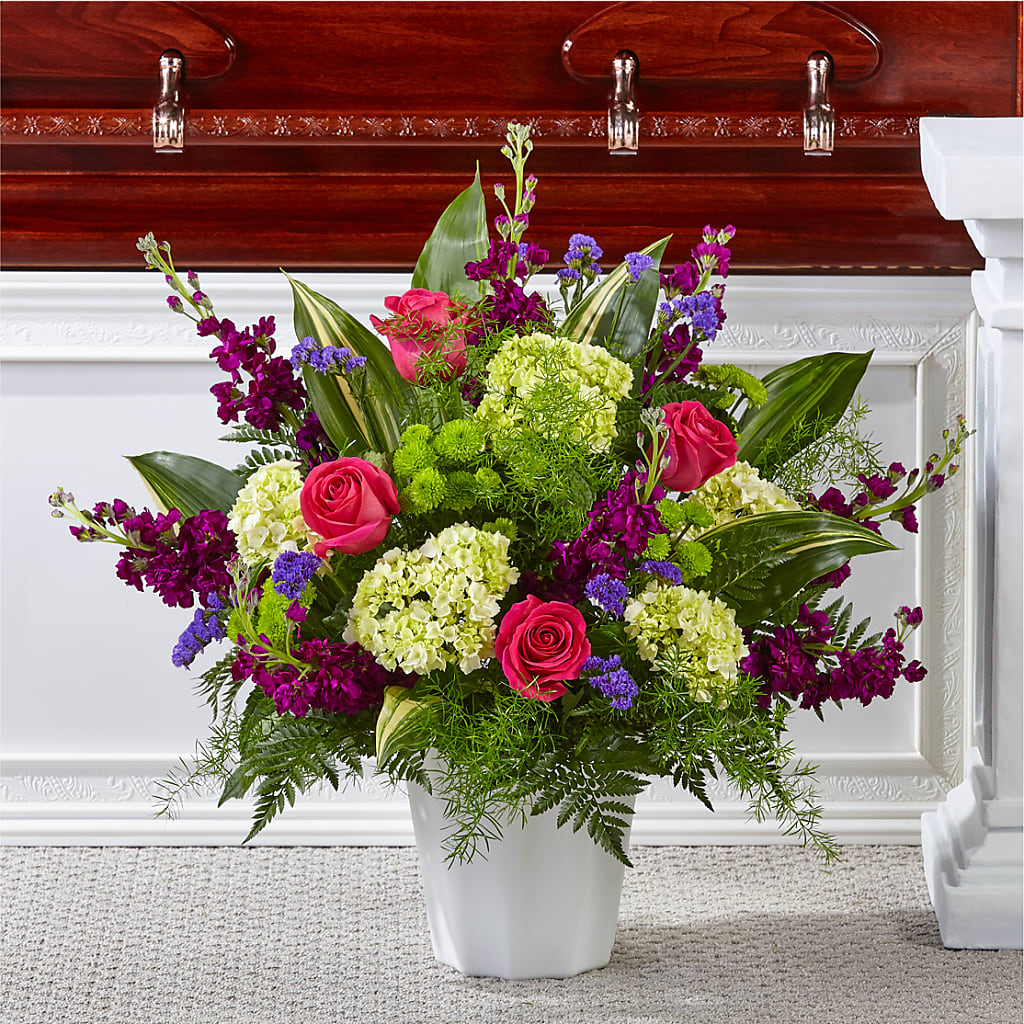 Beautiful Horizons Floor Basket – Blossom Bloom, Orlando FL