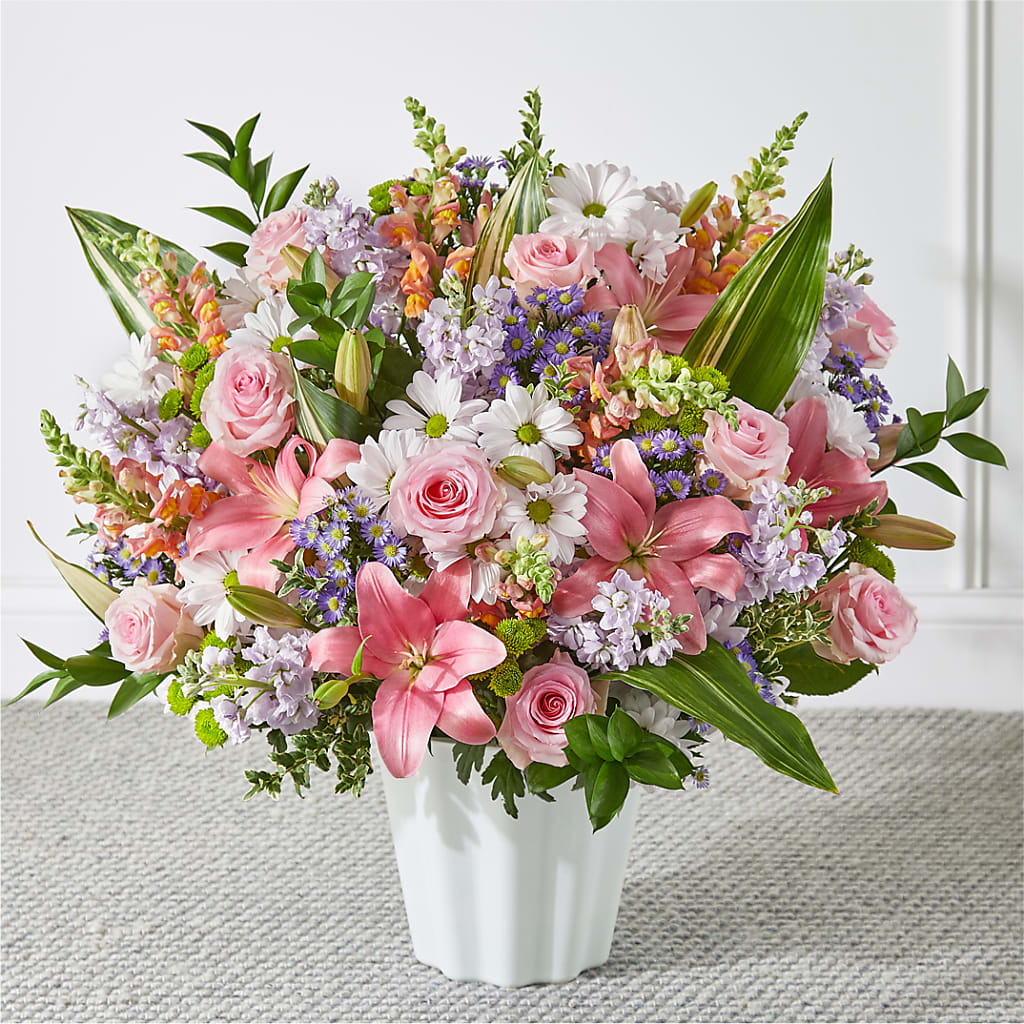 Abundant Compassion Floor Basket – Blossom Bloom, Orlando FL