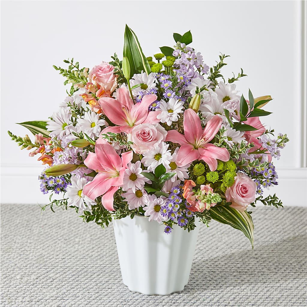 Abundant Compassion Floor Basket – Blossom Bloom, Orlando FL