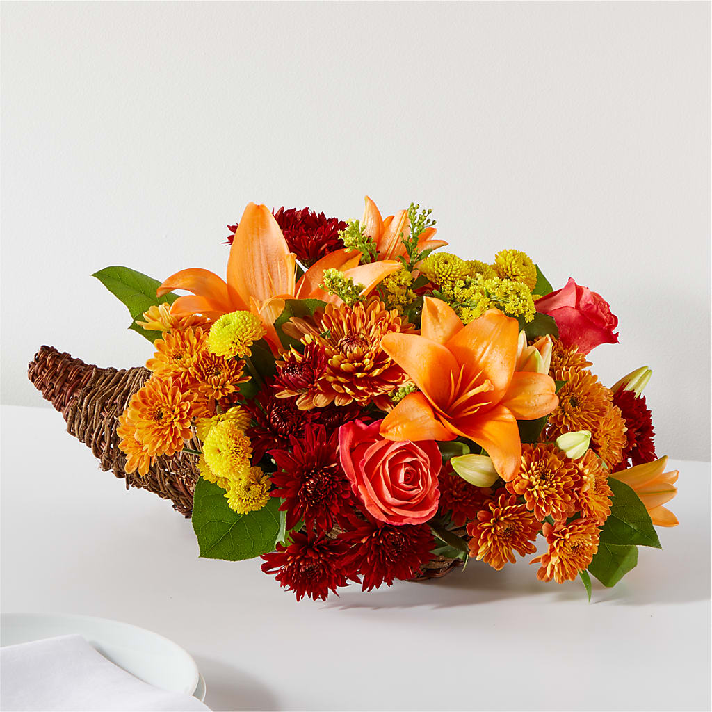 Bouquet of Blessings Cornucopia – Blossom Bloom, Orlando FL