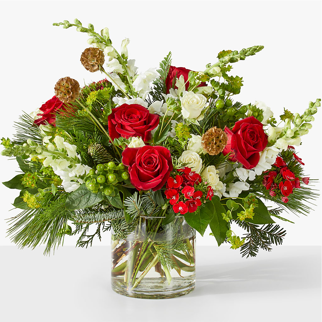 Deck the Halls Bouquet – Blossom Bloom, Orlando FL