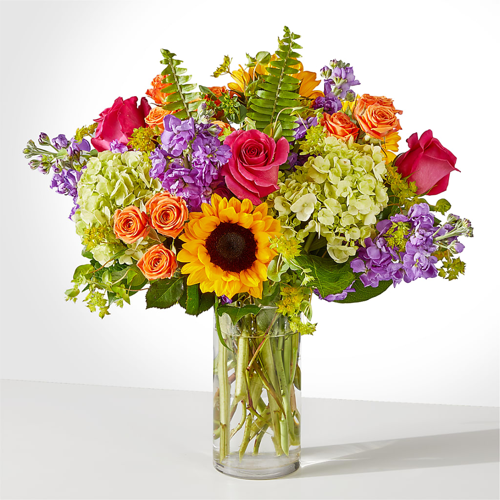 Vibrant Greetings Bouquet – Blossom Bloom, Orlando FL