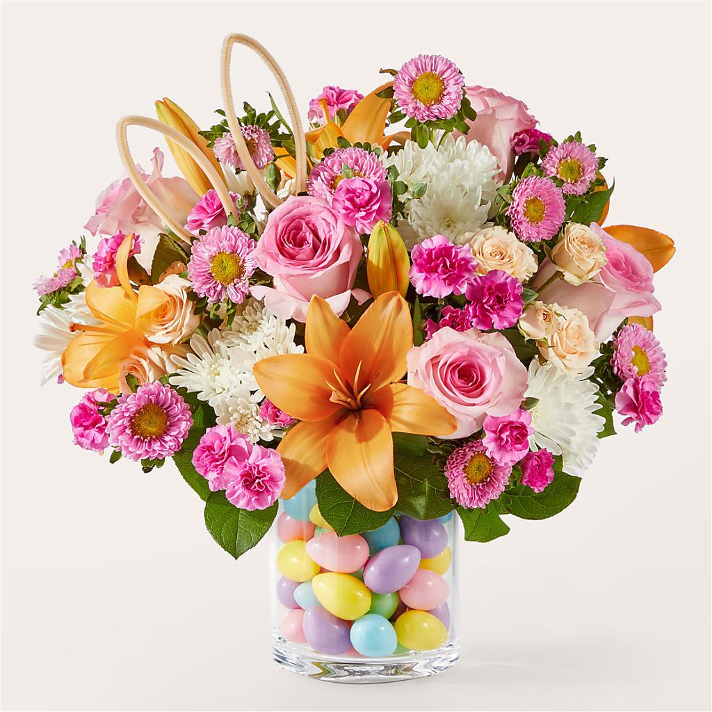 Hop to It Bouquet – Blossom Bloom, Orlando FL