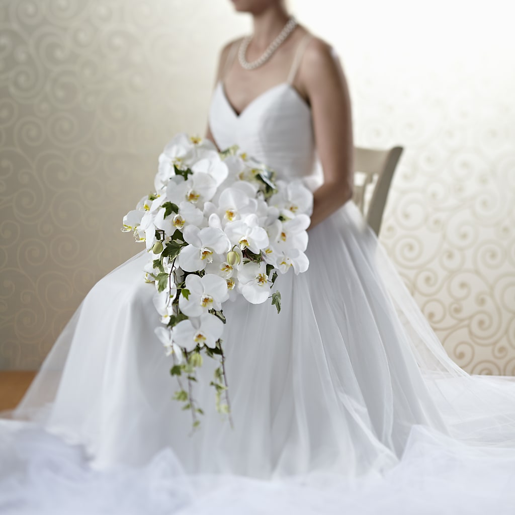 Classic White Bouquet – Blossom Bloom, Orlando FL