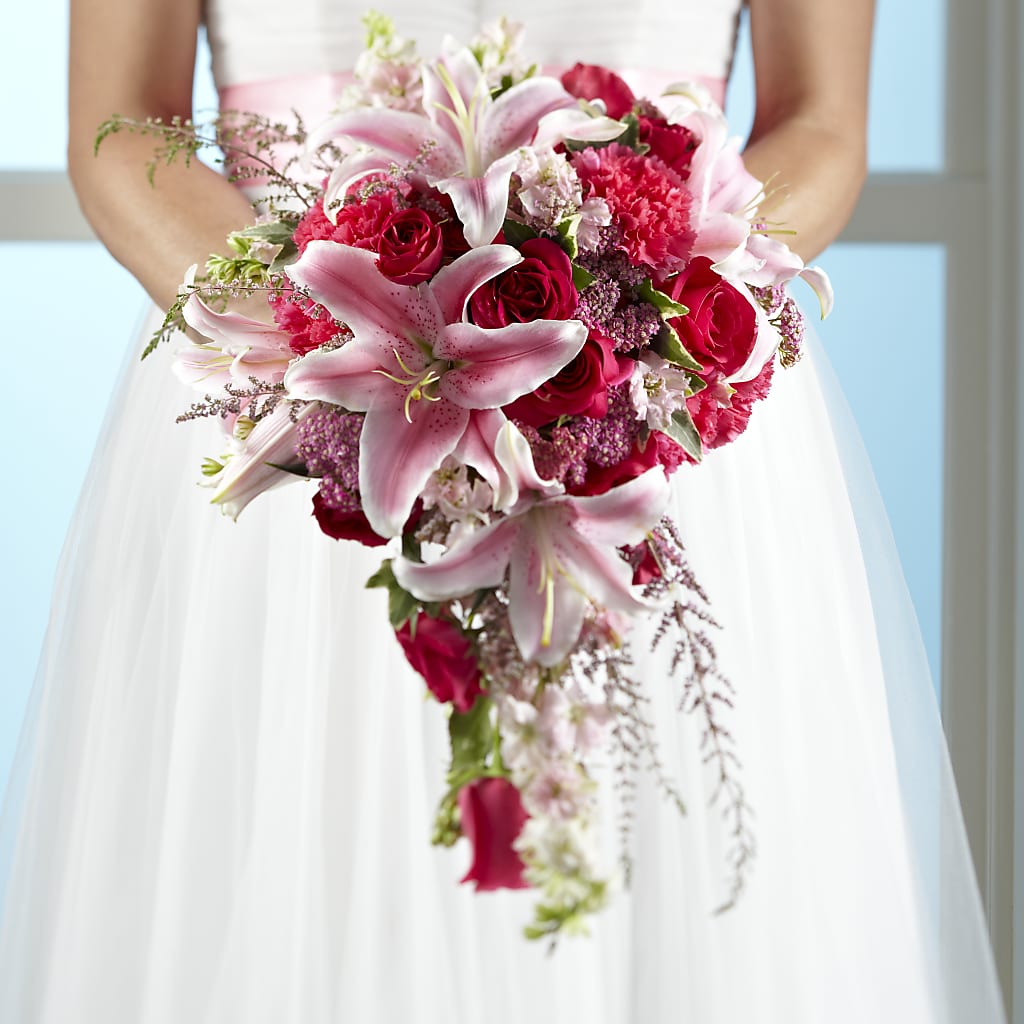 Lily & Rose Bouquet – Blossom Bloom, Orlando FL