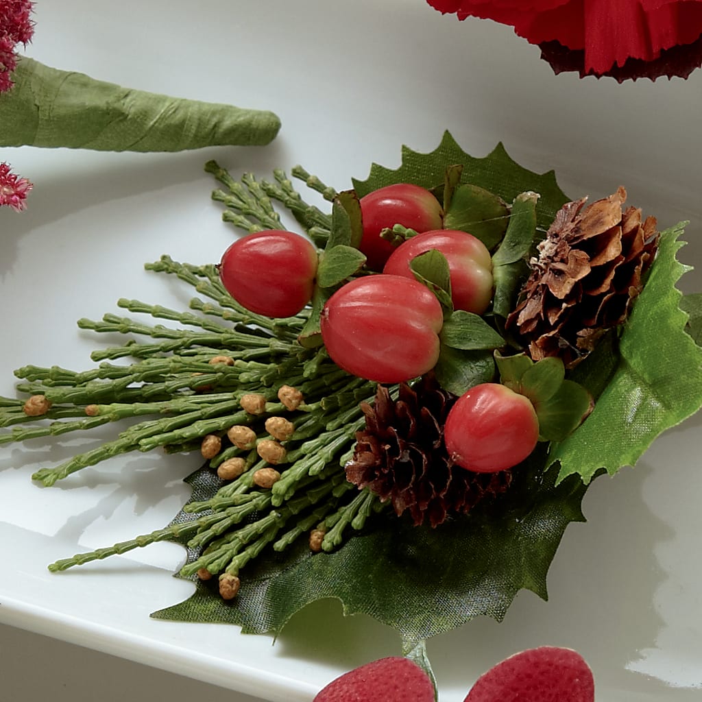 Red Berry Boutonniere – Blossom Bloom, Orlando FL