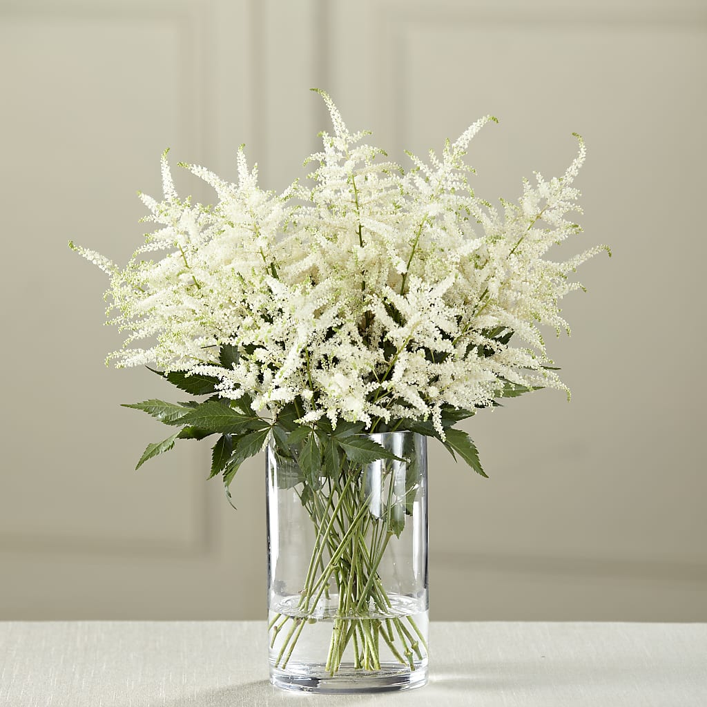 White Astilbe Bouquet – Blossom Bloom, Orlando FL