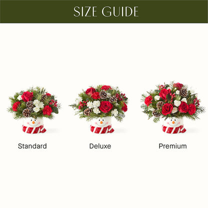 Jolly Snowman Bouquet –  Blossom Bloom, Orlando FL