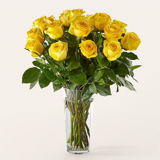 Long Stem Yellow Rose Bouquet –  Blossom Bloom, Orlando FL