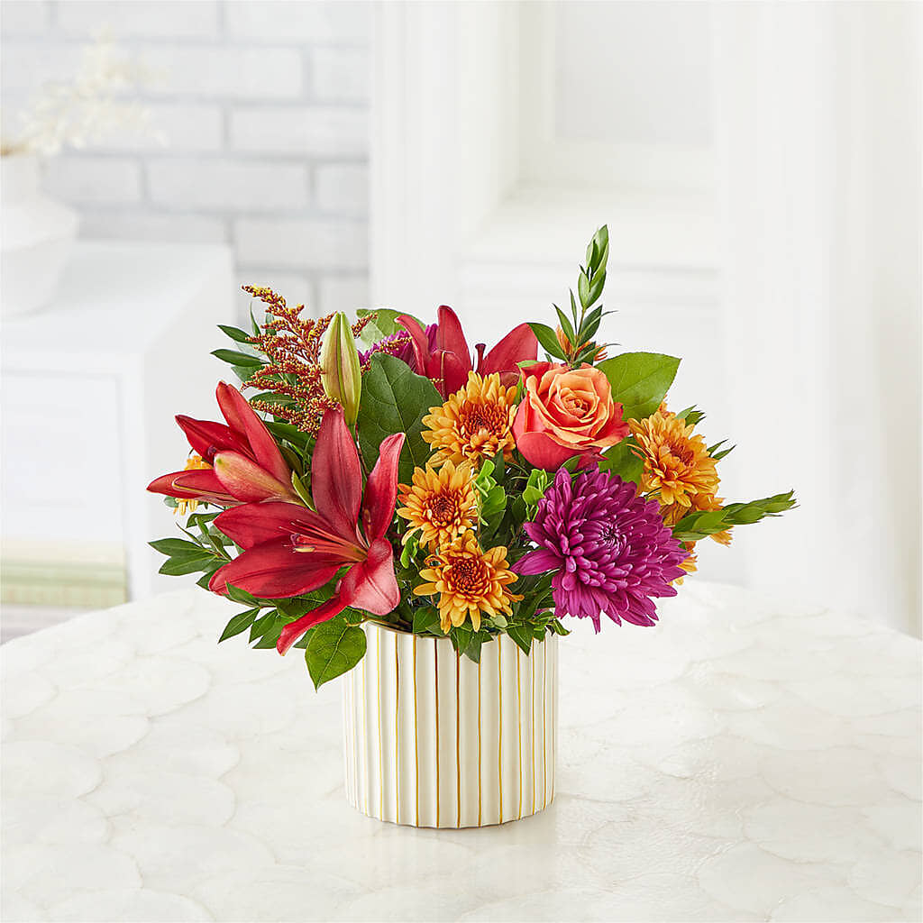 Burgundy Landscape Bouquet –  Blossom Bloom, Orlando FL
