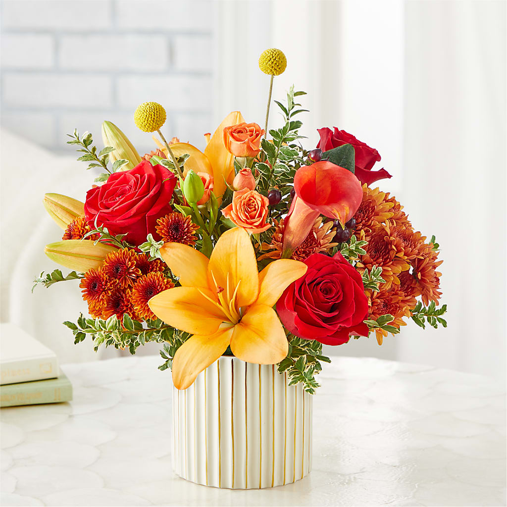 Scarlet Skies Bouquet –  Blossom Bloom, Orlando FL