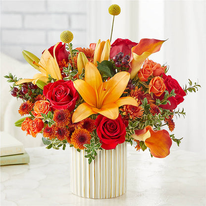 Scarlet Skies Bouquet –  Blossom Bloom, Orlando FL