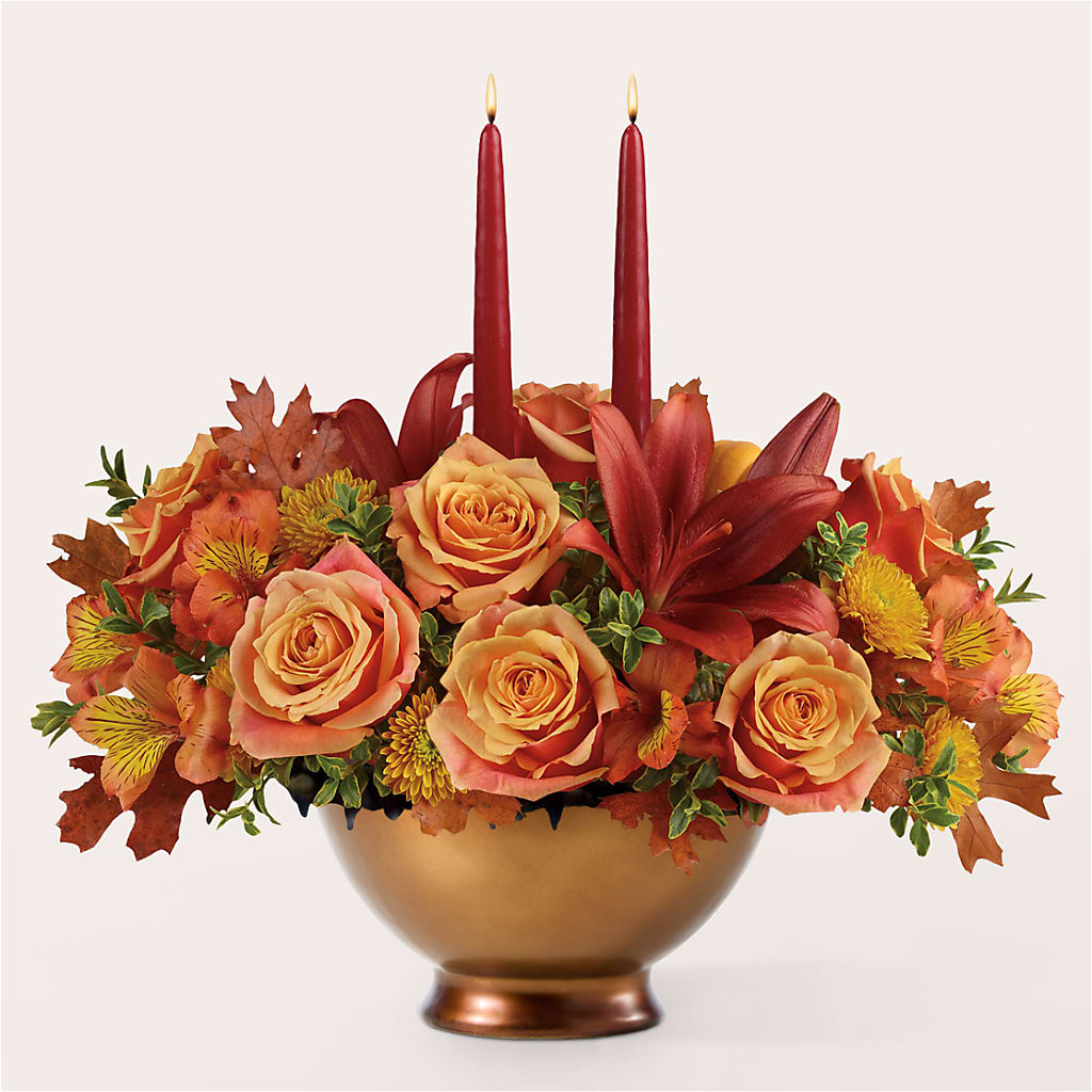Harvest Table Centerpiece –  Blossom Bloom, Orlando FL
