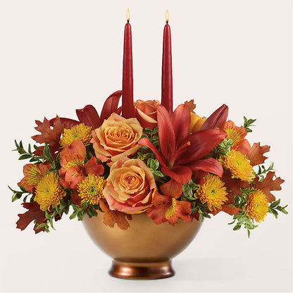 Harvest Table Centerpiece –  Blossom Bloom, Orlando FL