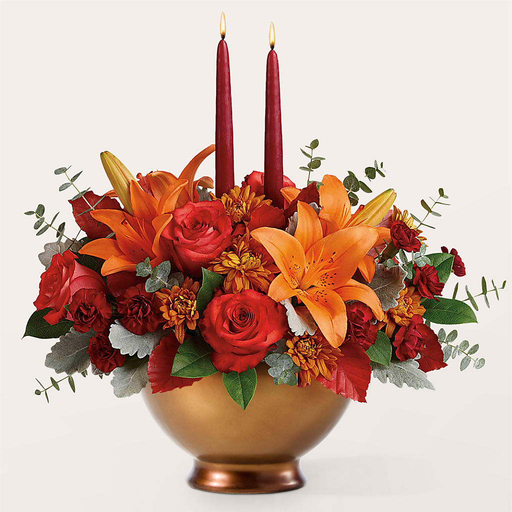 Fruits of Fall Centerpiece –  Blossom Bloom, Orlando FL