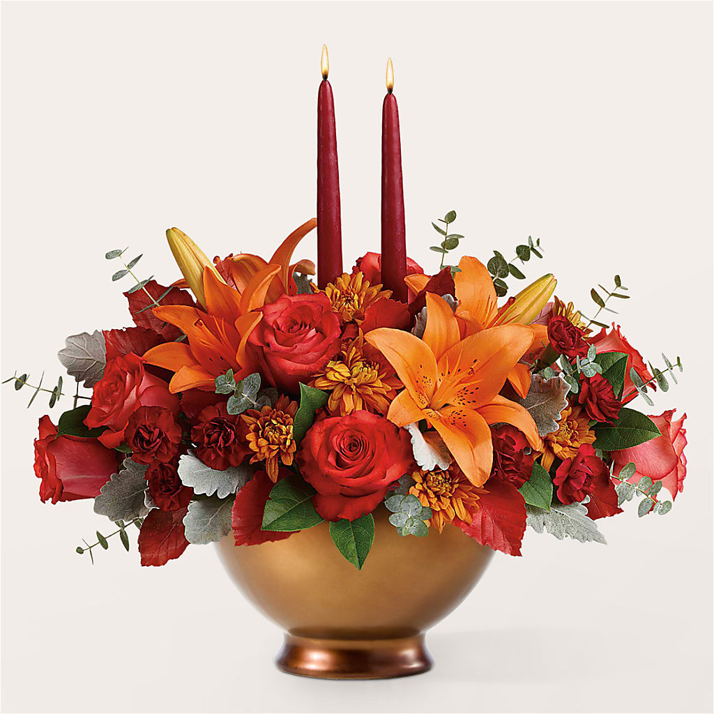 Fruits of Fall Centerpiece –  Blossom Bloom, Orlando FL