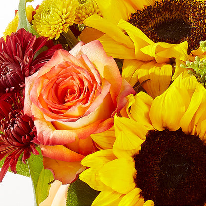 Golden Gourd Pumpkin Bouquet –  Blossom Bloom, Orlando FL