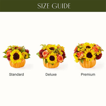 Golden Gourd Pumpkin Bouquet –  Blossom Bloom, Orlando FL