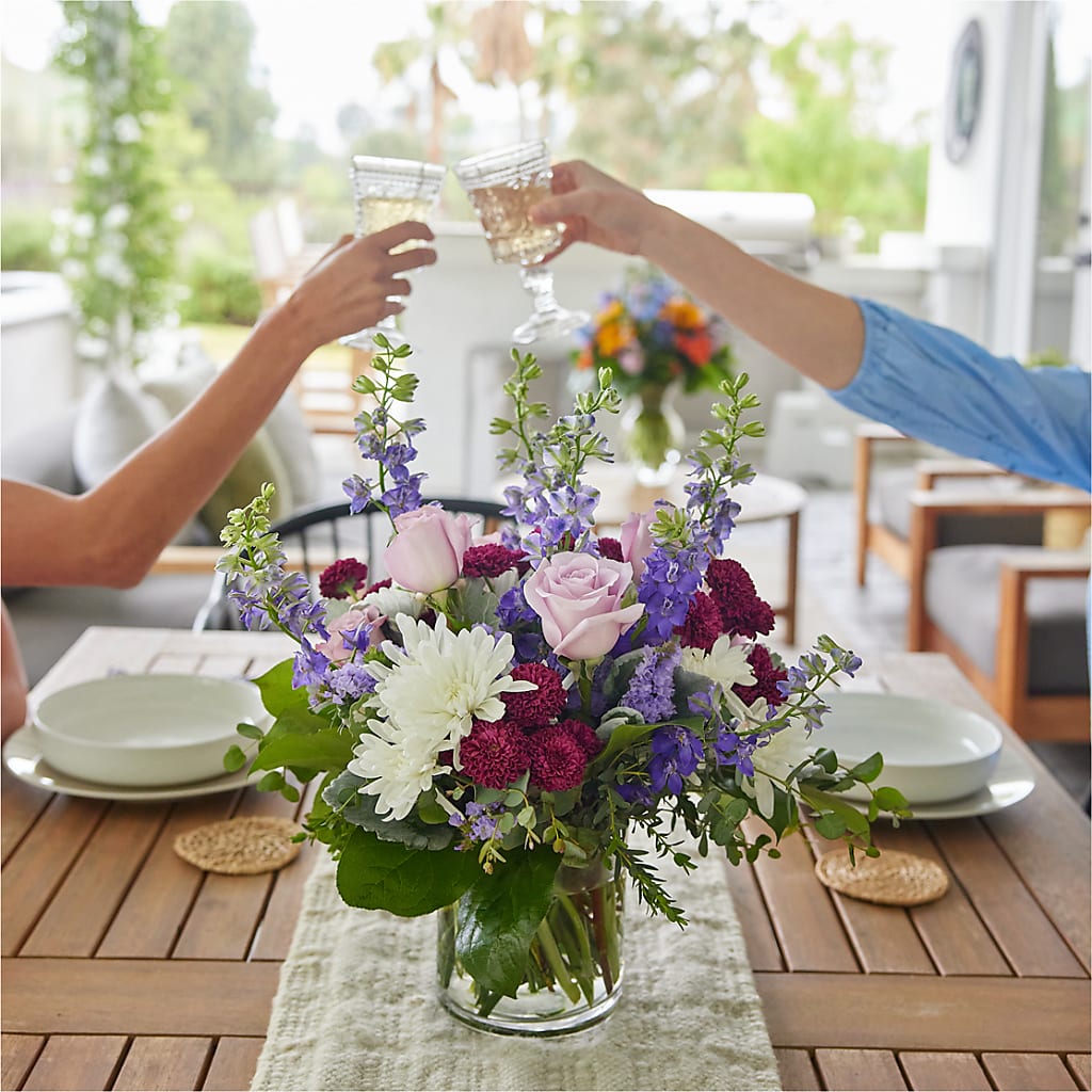 Violet Frost Bouquet –  Blossom Bloom, Orlando FL