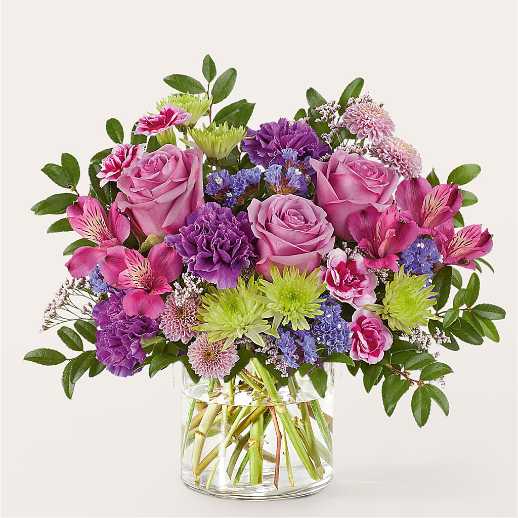 Glass Half Full Bouquet –  Blossom Bloom, Orlando FL