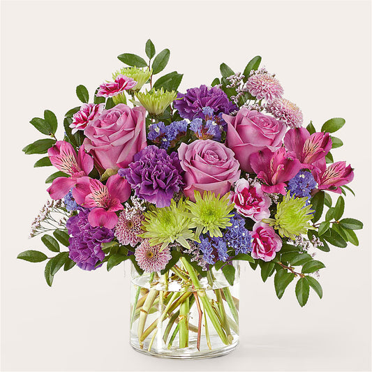 Glass Half Full Bouquet –  Blossom Bloom, Orlando FL