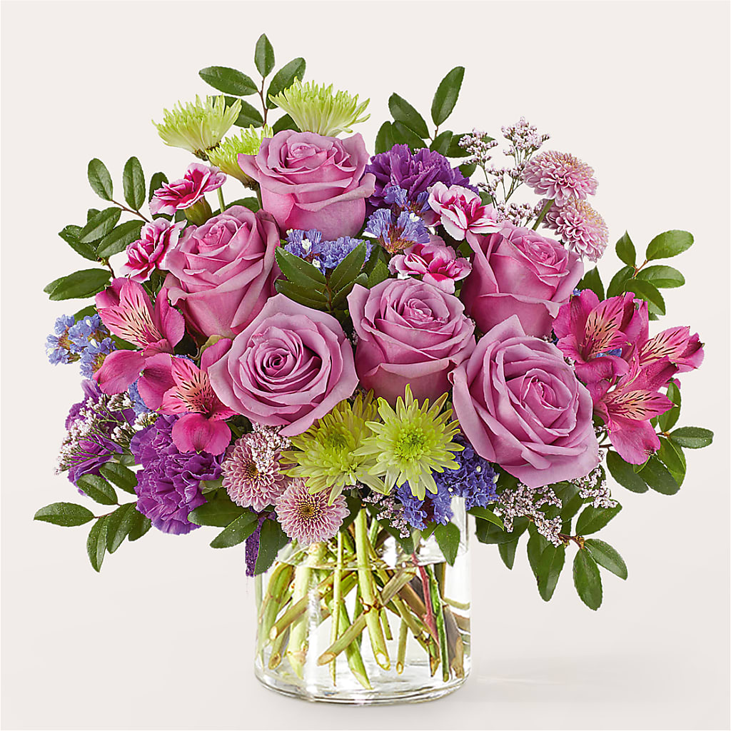 Glass Half Full Bouquet –  Blossom Bloom, Orlando FL