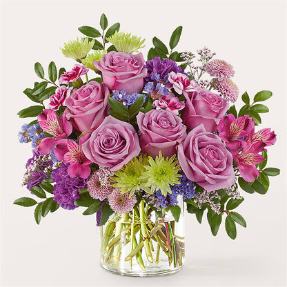 Glass Half Full Bouquet –  Blossom Bloom, Orlando FL