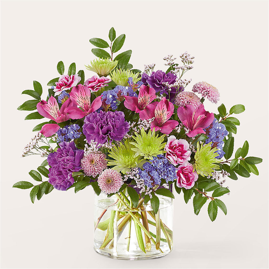 Glass Half Full Bouquet –  Blossom Bloom, Orlando FL