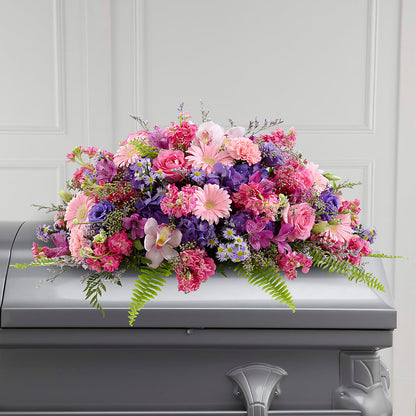 Glorious Garden Casket Spray –  Blossom Bloom, Orlando FL