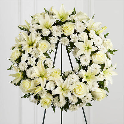 Treasured Tribute Wreath –  Blossom Bloom, Orlando FL