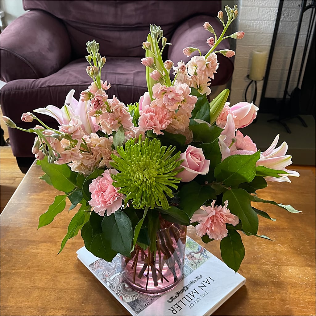 Pretty in Pink Bouquet –  Blossom Bloom, Orlando FL