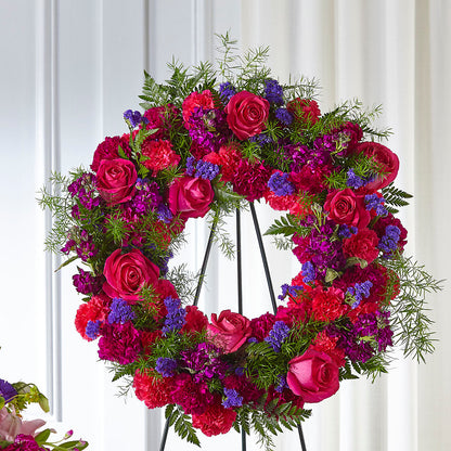 Calming Colors Wreath –  Blossom Bloom, Orlando FL