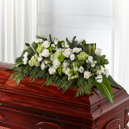 Hopeful Gesture Casket Spray –  Blossom Bloom, Orlando FL