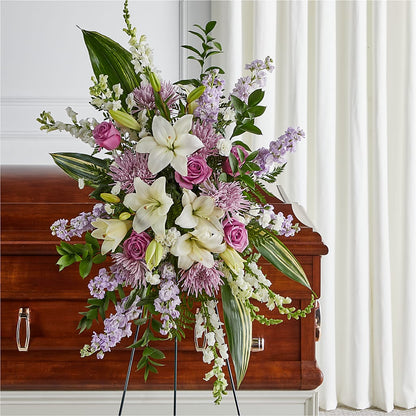 Grateful Hearts Standing Spray –  Blossom Bloom, Orlando FL