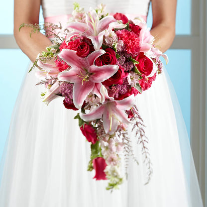 Lily & Rose Bouquet –  Blossom Bloom, Orlando FL
