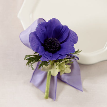 Purple Passion Boutonniere –  Blossom Bloom, Orlando FL